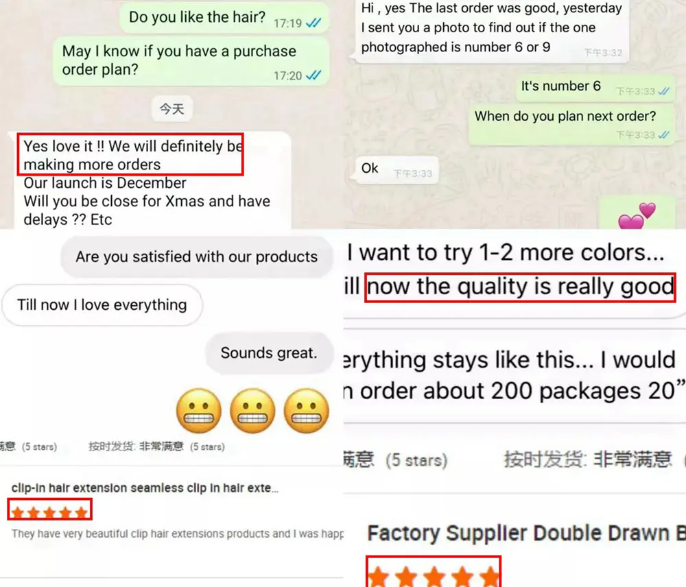 Hand Tied Hair Extensions